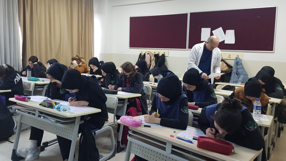 Ortaokul Kademesi Öğrencilerimize Türkiye Geneli Deneme Sınavı Uyguladık