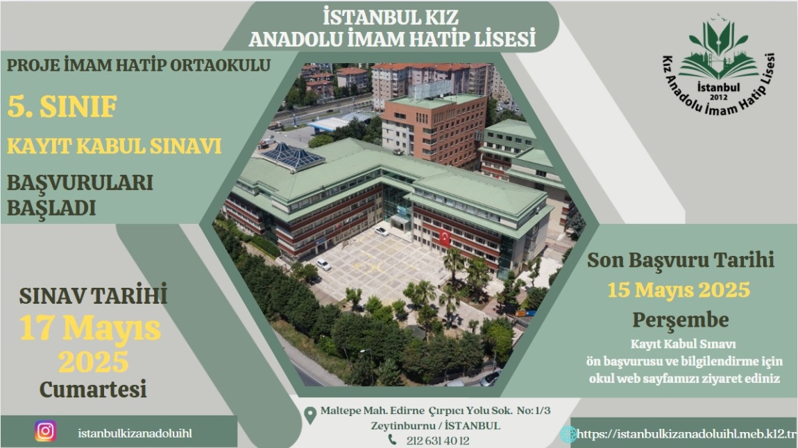 PROJE İMAM HATİP ORTAOKULU 5. SINIF GİRİŞ SINAVI BAŞVURULARI BAŞLADI